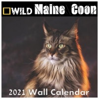 Maine Coon calendar 2021: Maine Coon calendar 2021 "8.5x8.5" Inch 16 Months JAN 2021 TO APR 2022 finished adn Glossy B08RBCCDR9 Book Cover