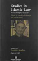 Studies in Islamic law: a festschrift for Colin Imber (Journal of Semitic Studies Supplement) 0199534918 Book Cover