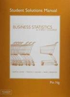 Student Solutions Manual for Business Statistics: A First Course 0132807327 Book Cover