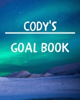 Cody's Goal Book: New Year Planner Goal Journal Gift for Cody / Notebook / Diary / Unique Greeting Card Alternative 1677095962 Book Cover
