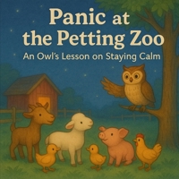 Panic at the Petting Zoo: An Owl’s Lesson on Staying Calm (Ittu Bittu Books: Giggles, Dreams & Lessons) B0FPM124KR Book Cover