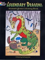 Legendary Dragons Stained Glass Coloring Book 0486462242 Book Cover