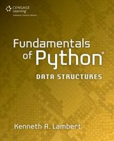 Fundamentals of Python: Data Structures 1285752007 Book Cover