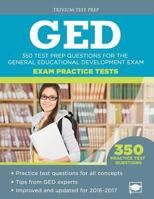 GED Exam Practice Tests: 350 Test Prep Questions for the General Educational Development Exam 1941743862 Book Cover