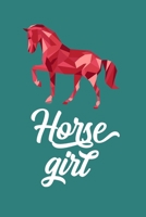 Horse girl: A Cute Horse girl Journal to write in| horse journal diary | 120 Pages Ruled Notebook ( 6" x 9" ) | Ideal Gift, horse notebook, horse journal 1674170599 Book Cover