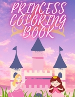 Princess Coloring Book B099BYPZZP Book Cover