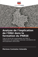 Analyse de l'implication de l'ONU dans la formation du PNRSE (French Edition) 6207053524 Book Cover