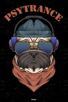 Psytrance Planner: Psytrance Dog Music Calendar 2020 - 6 x 9 inch 120 pages gift 1661062415 Book Cover