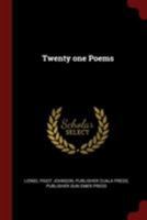 Twenty one Poems 1375994999 Book Cover