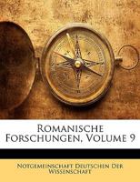 Romanische Forschungen, Volume 9 1146952600 Book Cover