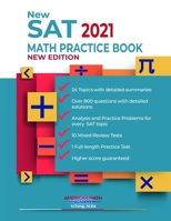 New SAT 2021 Math Practice Book B08JB1VLH3 Book Cover