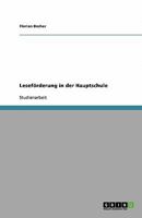 Leseförderung in der Hauptschule 3640413156 Book Cover