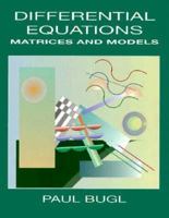 Differential Equations: Matrices and Models 0023165405 Book Cover