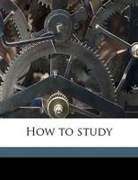 How to Study 117608173X Book Cover
