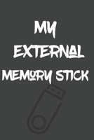 My External Memory Stick: Stylish Password Book Log Book Pocket Size. Center Ruled. Write it your own Way!. 6 x 9 Travel Friendly 1672097177 Book Cover
