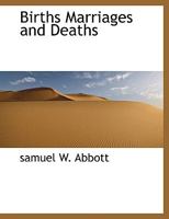 Births Marriages and Deaths 1140162497 Book Cover