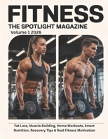 FITNESS THE SPOTLIGHT MAGAZINE Volume 1 2026: Fat Loss, Muscle Building, Home Workouts, Smart Nutrition, Recovery Tips & Real Fitness Motivation B0GQZTKL8H Book Cover