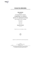 Nuclear fuel reprocessing B0848X7DKN Book Cover