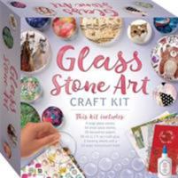 Glass Stone Art Craft Kit-This Complete Starter Kit includes all you need to create Unique Jewelry, Accessories, Artwork and More! 1488909938 Book Cover