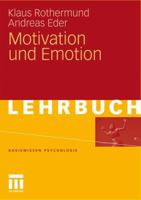 Motivation Und Emotion 3531166980 Book Cover