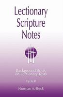 Lectionary Scripture Notes, Cycle B 0788026364 Book Cover