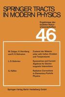 Springer Tracts in Modern Physics 46 3662159007 Book Cover