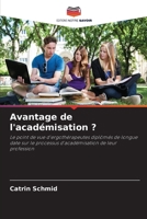 Avantage de l'académisation ? (French Edition) 620917826X Book Cover