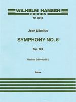 Sibelius Symphony No. 6 Op. 104 Mini Score 8774552740 Book Cover