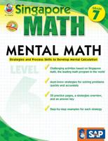 Singapore Math – Mental Math Level 6 Workbook for 7th Grade, Paperback, 64 Pages, Ages 12–13 with Answer Key 1936024136 Book Cover