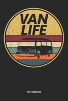 Notizbuch: A5 Notizheft mit punktierten Linien f�r Wohnmobil Freunde. Ideales Retro Vintage Wohnwagen Journal oder Notizbuch. Perfektes Tagebuch oder Taschenbuch als Geschenk f�r Camper, Reisemobil-Fa 169921476X Book Cover