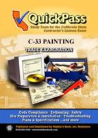 QuickPass Study Tools for the Painting License Examination - CD-ROM C-33 1622700260 Book Cover