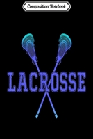 Composition Notebook: Lacrosse Girls Boy Tie-dye Crossed Sticks Cool Journal/Notebook Blank Lined Ruled 6x9 100 Pages 1705768091 Book Cover