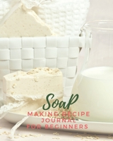 Soap Making Recipe Journal For Beginners: Write & Record Your  Soapmaker's Recipe Book for Record Homemade Soap Making 1678491799 Book Cover