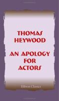 An Apology For Actors 1402161808 Book Cover