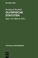 Olympische Statuten 3110041588 Book Cover