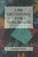 Law Dictionary for Nonlawyers 0314852832 Book Cover