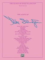 The Genius of Duke Ellington: Piano Solos 076920290X Book Cover