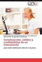 Construcción, validez y confiabilidad de un instrumento 3846569461 Book Cover