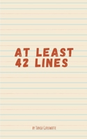 At Least 42 Lines 9357448306 Book Cover