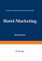 Hotel-Marketing: Strategien - Marketing-Mix - Planung - Kontrolle 3409236813 Book Cover