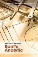 Kant's Analytic 0521093899 Book Cover