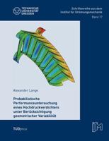 Performanceuntersuchung Eines Hochdruckverdichters Unter Berucksichtigung Geometrischer Variabilitat 3959080468 Book Cover