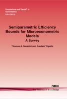 Semiparametric Efficiency Bounds for Microeconometric Models: A Survey 160198734X Book Cover