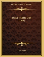 Josiah-Willard Gibb 1437023428 Book Cover