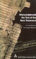 Manuscripts and the Text of the New Testament: An Introduction for English Readers 0567292983 Book Cover