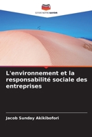 L'environnement et la responsabilité sociale des entreprises (French Edition) 6630099850 Book Cover