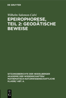 Geod�tische Beweise: Aus: Epeirophorese, Teil 2 3111190048 Book Cover