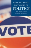 Dictionary of Politics (Oxford Paperback Reference) 0192852884 Book Cover