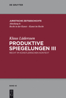 Produktive Spiegelungen III 3110372592 Book Cover