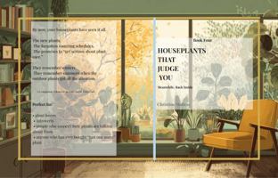Houseplants That Judge You: Meanwhile, Back Inside (The Anti-Social Plant Club) B0GRN2ZS94 Book Cover